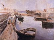 Edvard Munch The Post boat in shore china oil painting reproduction